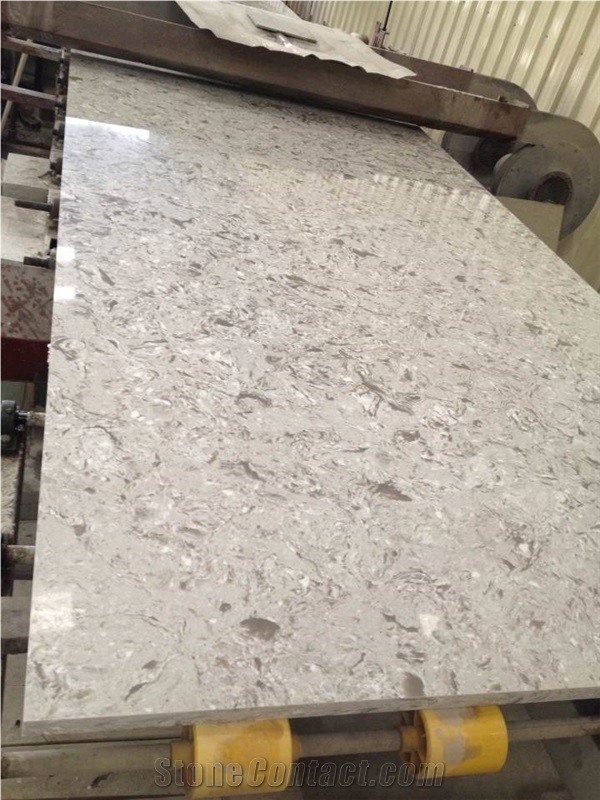 Wholesale Veined Collection Quartz Stone Kitchen Counter Top a Non-Porous Surface,Stain Resistance and Easy Scratch Removal Slab Size 3000mm*1400mm with Top Guaranteed Quality and Services