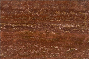 Red Travertine- Vein Cut (Rv) Iran Tiles & Slabs
