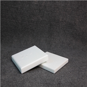 China Factory Construction Material White Stone Outdoor Tile for Balcony