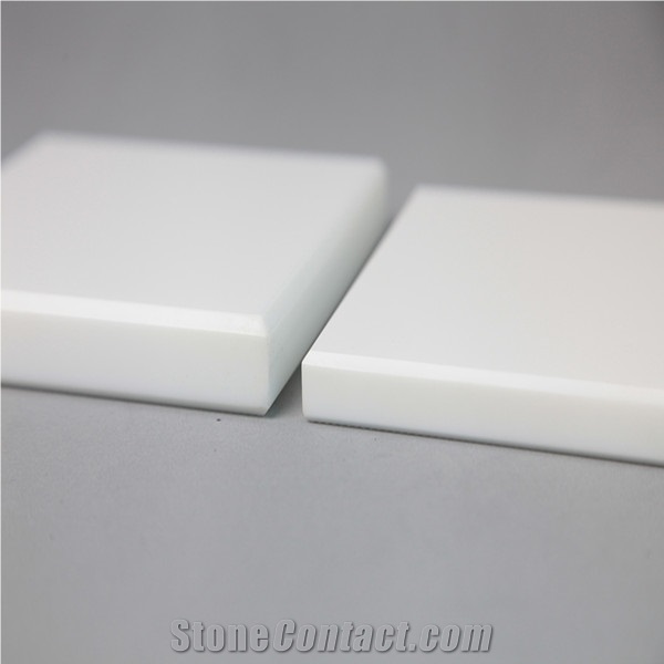 China Milky White Super Nano Glass Stone Slabs & Tiles