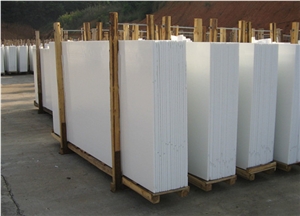 China White Artificial Stone Panels & Slabs