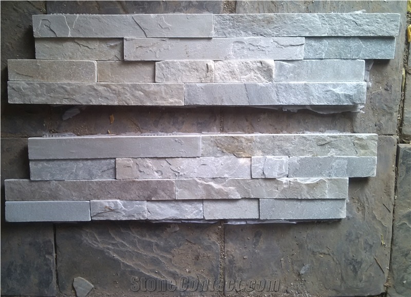 Himachal White Quartzite Wall Panels