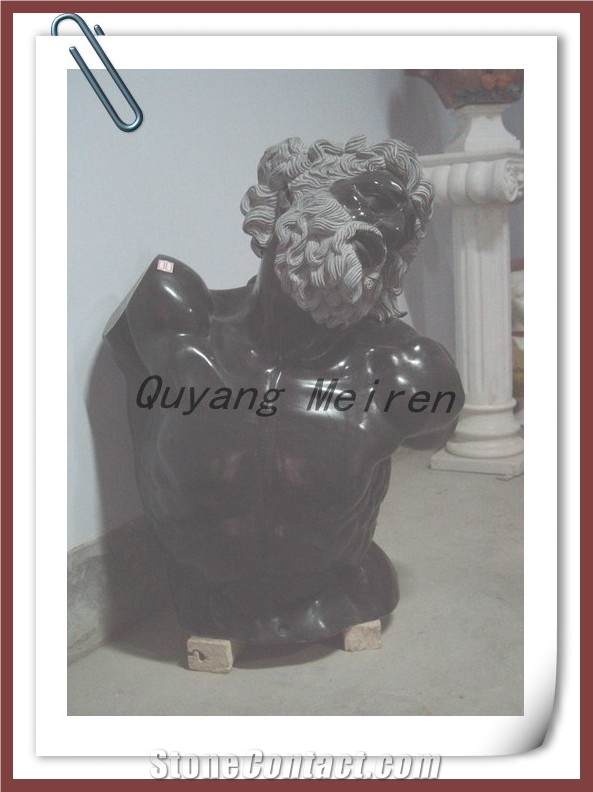 Black Man Marble Busts for Sale