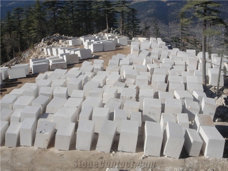 Crema Cloudy Limestone Blocks, Beige Limestone Turkey Blocks