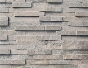 China Beige Slate Cultured Stone Stacked Stone,Wall Cladding