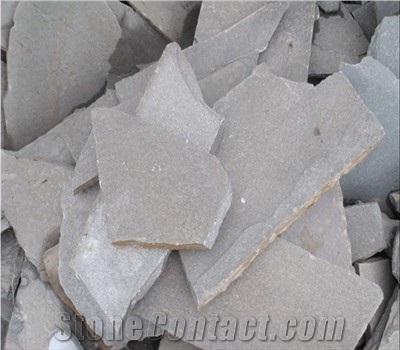 China Beige Slate Flagstone,Random Stone