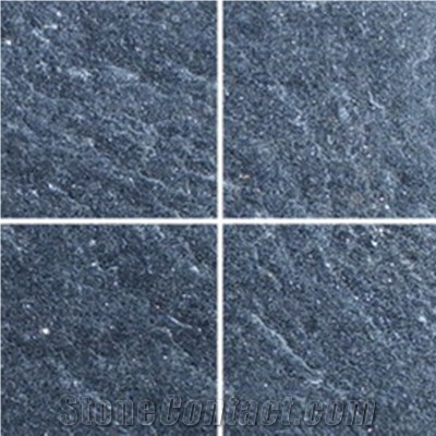 China Black Quartzite Tiles