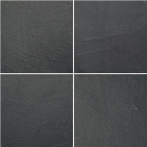 China Black Slate Flooring Tiles
