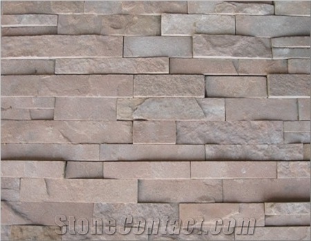 China White Slate Cultured Stone Walling Cladding