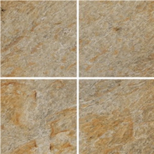 China Yellow Quartzite Tiles Pattern