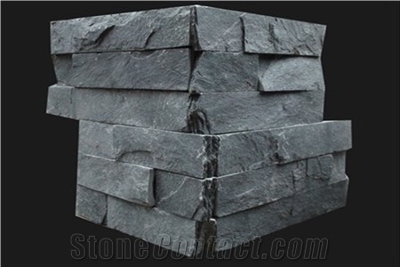 China Yellow Slate Cultured Stone Corner Stone