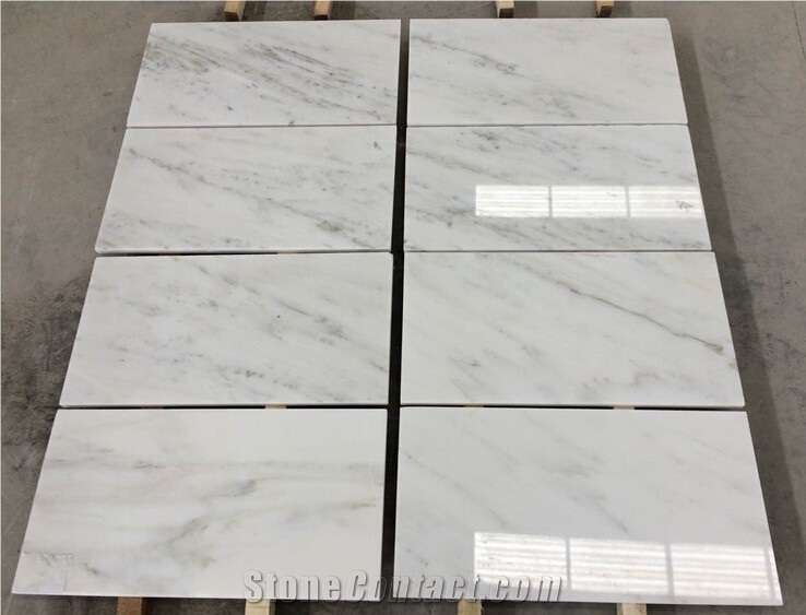China Calacatta White Marble Tile from Top Star, Landscape White Marble Slabs & Tiles