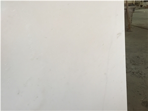 Honed Snow White Marble Wall Tiles, China White Marble