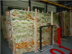 Green Onyx Slabs & Tiles for Interior Decoration,Green Onyx Covering