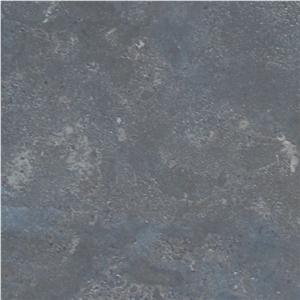 Polished Blue Limestone Floor Paving Tiles / Cut to Size, China Blue Limestone