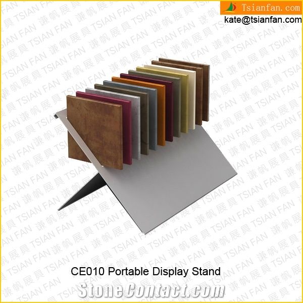 CE010---Simple design metal tile display holder