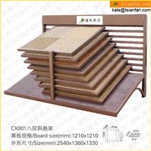 Cx001-Retail Recline Ceramic Tile Display Unit