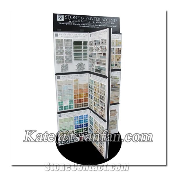 Mm107 -Rotating Mosaic Exhibition Stand