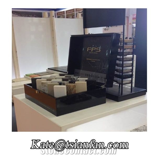 PX106---Customized quartz stone marble display box