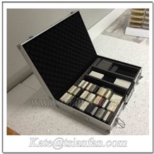 PX112 -- Aluminum stone sample box case