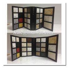 Py077 - 4 Folder Eva Stone Tile Sample Book