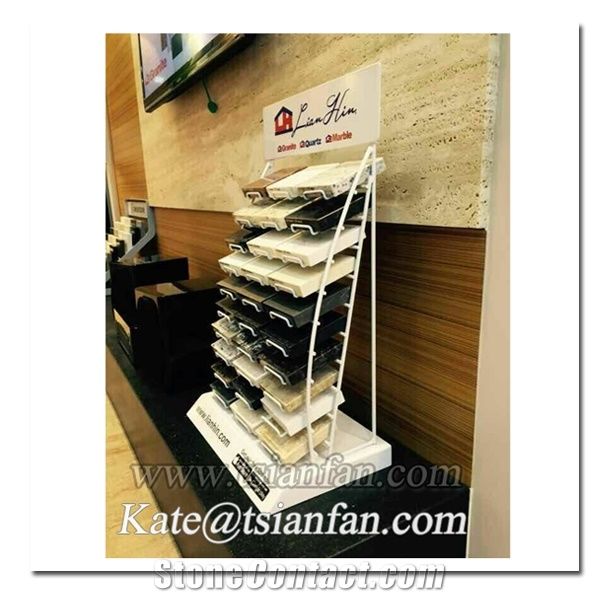 Sr036 -Counter Stone Tile Display Stand