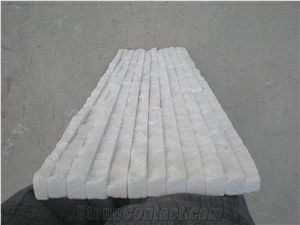 China White Quartzite Culturesd Stone Veneer,Stacked Stone,Ledge Stone for Walling Cladding Panel