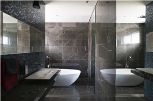 Pietra Gray Marble High Polishing Grey Marble Slabs,Tiles for Walling & Flooring