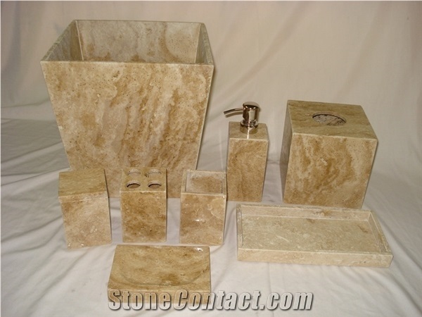 Scenery Sandstone Bath Accessories/Bathroom Sets