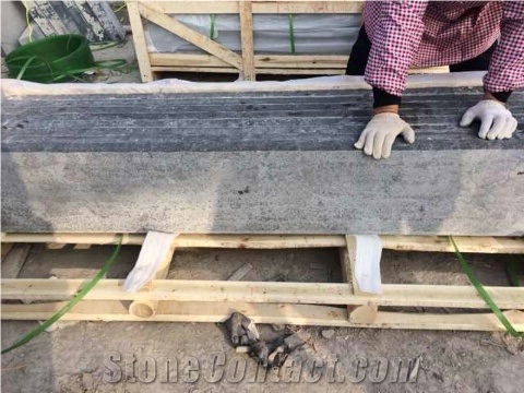 China Blue Limestone Steps & Stairs Slabs & Tiles