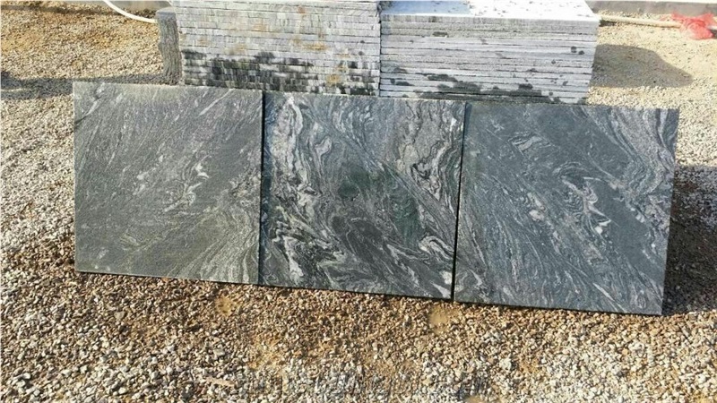 Landscape Stone/Nero Santiago Grey Granite Tiles