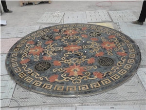 Marble Water Jet Medallion for Building Decoration