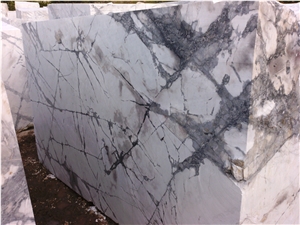 White Calacatta Marble Blocks,