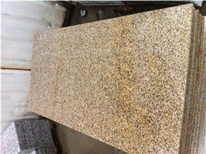 New G682 Granite Slabs & Tiles,China Rusty Yellow Granite