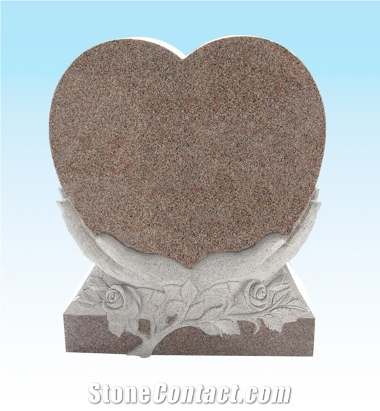 Heart Shape Stone Monuments