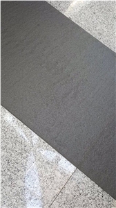 Hebei Black China Black Absolutely Black Granite Flamed and Brushed Slabs Tiles
