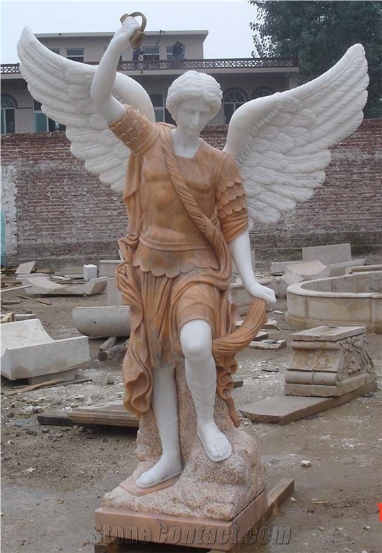 Marble Carving Angel,Woman Naked Marble Statues