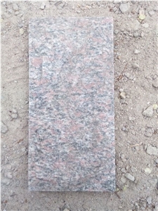 Peach Red Granite Natural Surface Tile Mushroom Tile for Wall