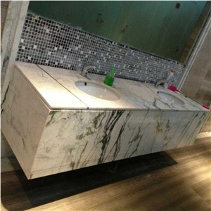 Arabescato China Marble Countertops,Chinese White Marble Countertops