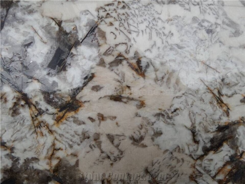 Barbados Sand Granite Slab,Brazil White Granite