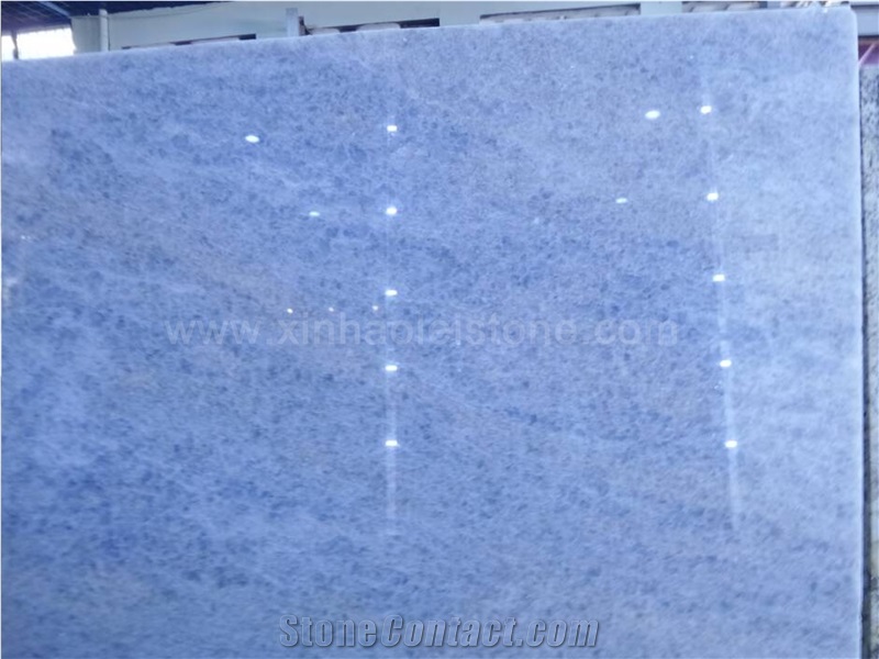 Blue Crystal Quartzite Slabs & Tiles, Blue Quartzite Wall Covering