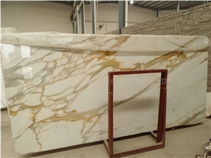 Calacatta White Marble Slabs,Gold Vein Marble,Italy Gold Marble