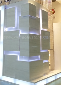 Dolomite White Marble Cut-To Size/Tiles for Walling/Flooring