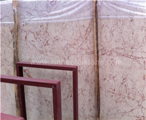 Red Rose Marble Slabs & Tiles, Imported Pink Marble