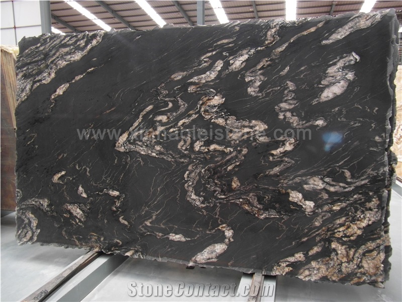 Titanium Granite, Black Granite Slabs & Tiles