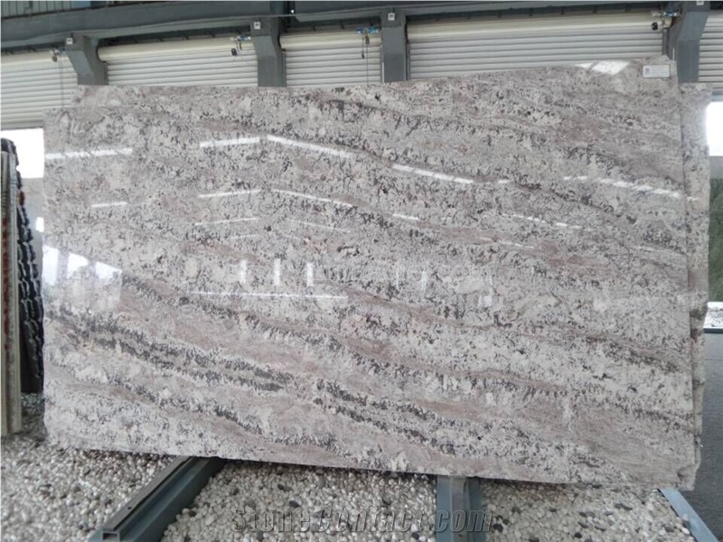 Torroncino White Granite Slabs & Tiles, White Granite Wall/Floor Covering