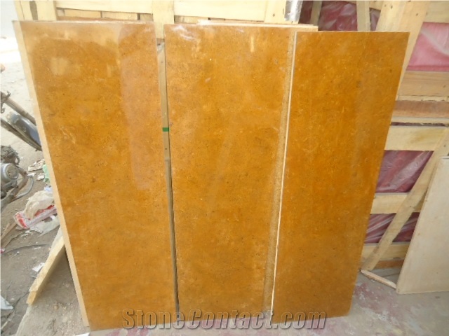 Indus Gold Marble Polished - 30x60, Yellow Marble Tiles & Slabs