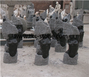 Art Sculptures, Black Marble Sculptures&Statues,Artificial Stone,Artist, Western Statues,Handcarved Sculptures/Human Sculptures