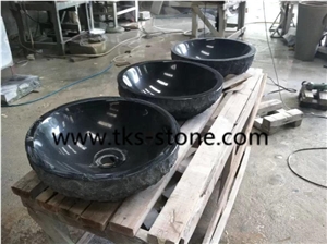 Black Granite Basins & Sinks,Round Basins,Round Sinks,Bathroom Sinks,Natural Stone Sinks&Basins