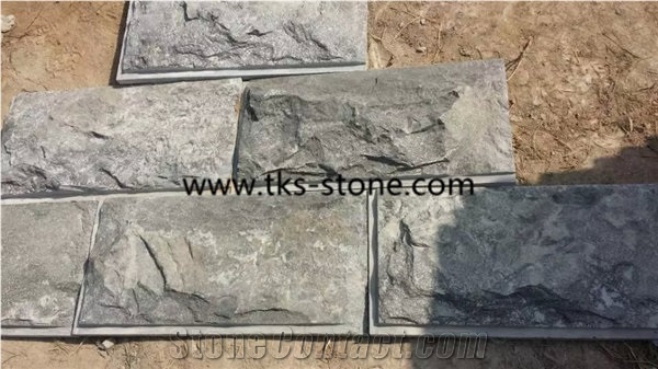 Blue Limestone,China Blue Limestone Mushroomed Stone